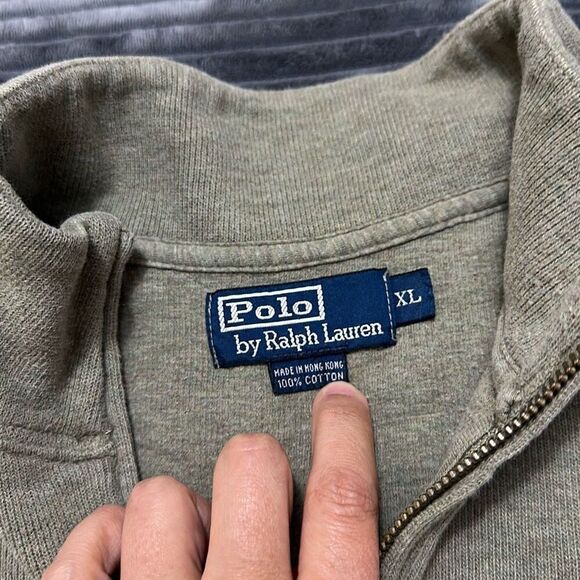 Polo Ralph Lauren 1/4 Zip Crewneck Men’s Size XL - Picture 3 of 6